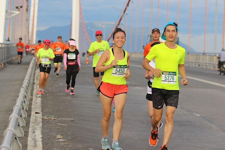 manulife danang international marathon 2018 Kimi Runner & Natalie